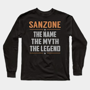 SANZONE The Name The Myth The Legend Long Sleeve T-Shirt